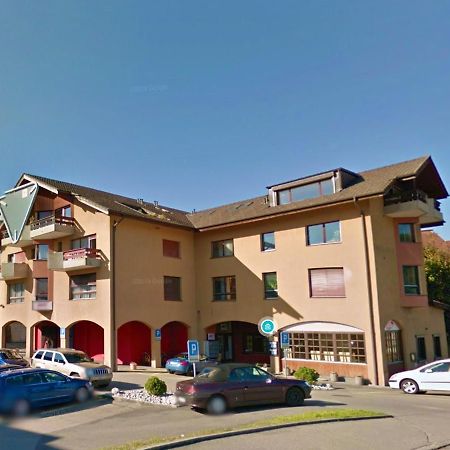 Studio Bahnhof Spiez Apartment ภายนอก รูปภาพ